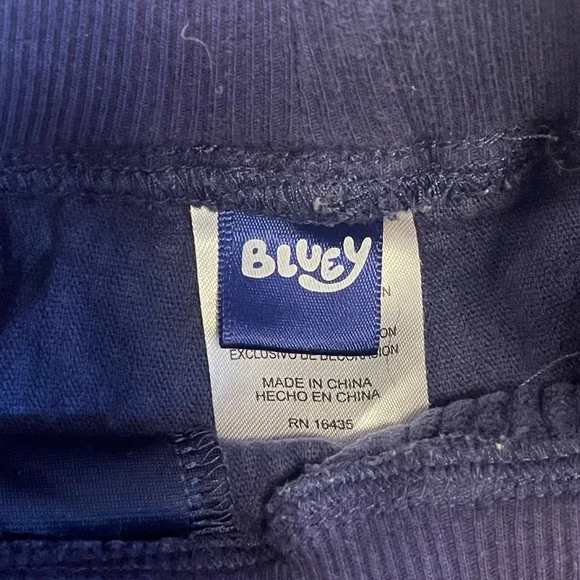 Bluey Kids Matching Set - Blue and Navy - Picture 7 of 7